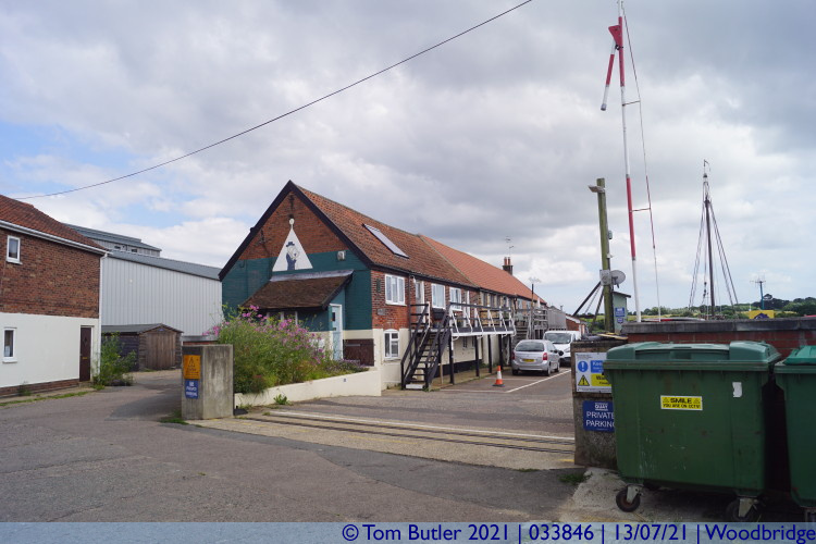 Photo ID: 033846, Harbour buildings, Woodbridge, England