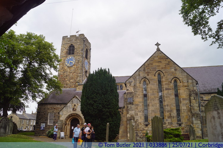 Photo ID: 033886, Church, Corbridge, England