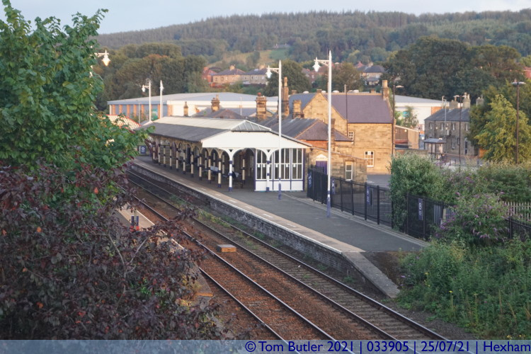Photo ID: 033905, The station, Hexham, England