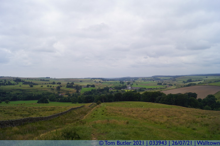Photo ID: 033943, View from Walltown over the countryside, Walltown, England