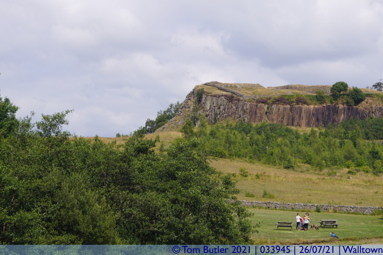 Photo ID: 033945, Quarry and Crags, Walltown, England