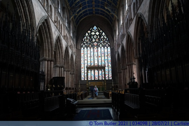 Photo ID: 034098, Stained glass, Carlisle, England