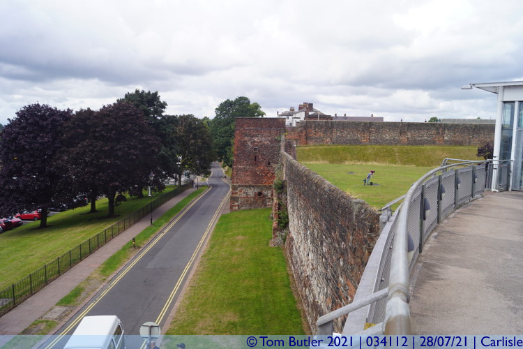 Photo ID: 034112, Outer fortifications, Carlisle, England