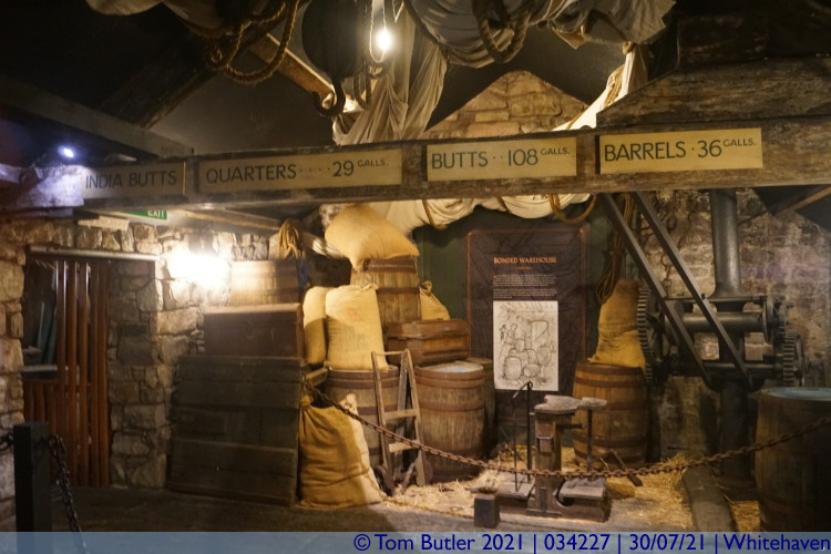Photo ID: 034227, Inside The Rum Story, Whitehaven, England