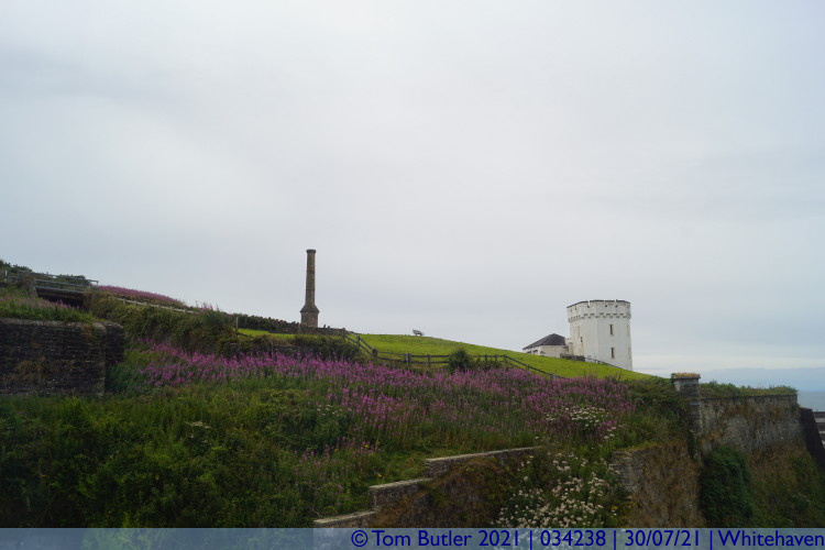 Photo ID: 034238, Coast Guard and the Candlestick Chimney, Whitehaven, England