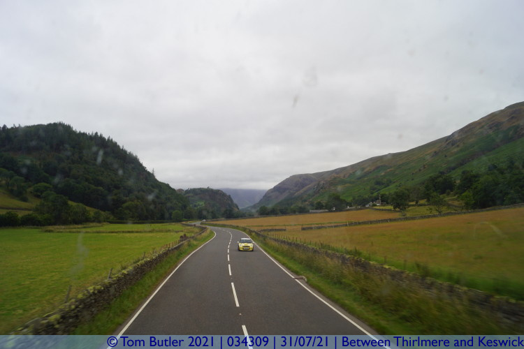 Photo ID: 034309, Heading out of Thirlmere, Between Thirlmere and Keswick, England