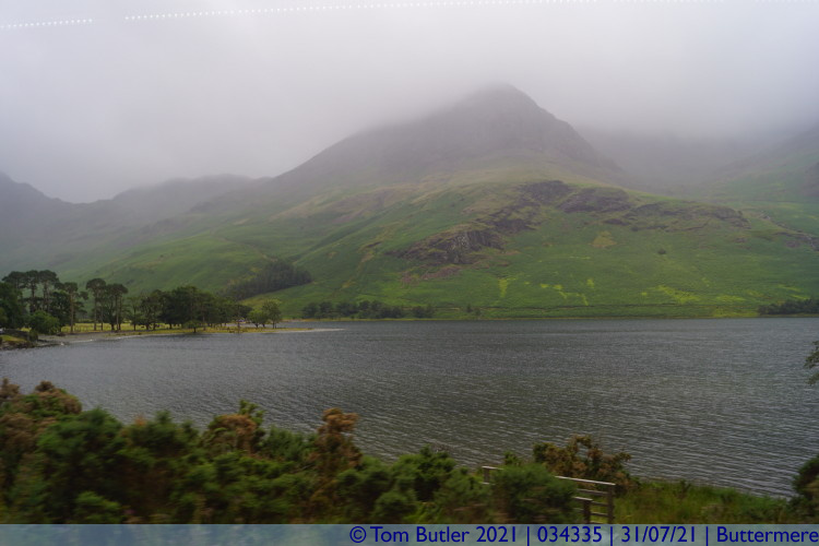 Photo ID: 034335, Looking across the lake, Buttermere, England