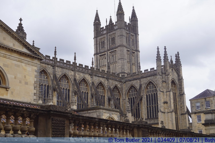 Photo ID: 034409, Bath Abbey, Bath, England
