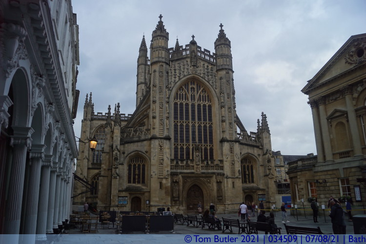 Photo ID: 034509, Bath Abbey, Bath, England