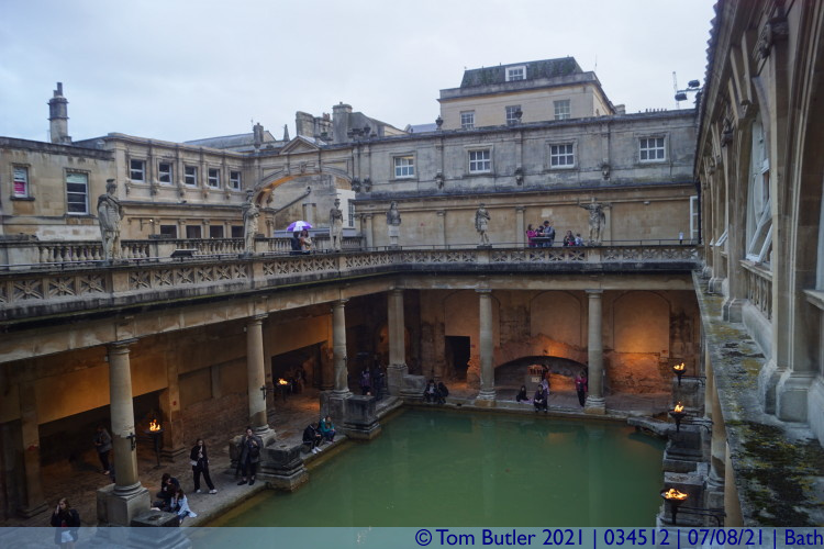 Photo ID: 034512, The Roman Baths, Bath, England