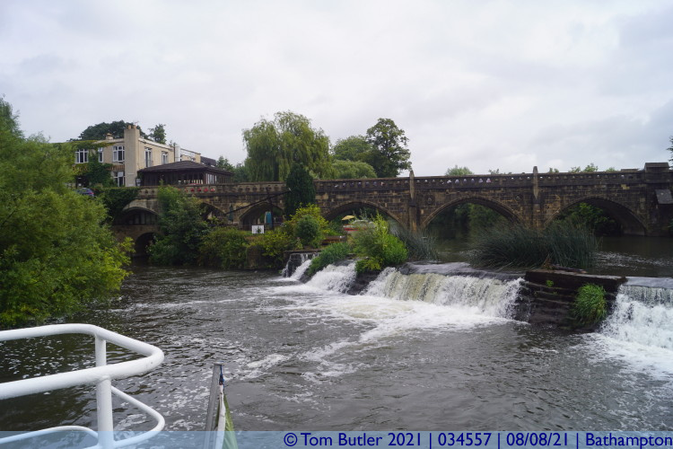 Photo ID: 034557, The Weir and Toll Bridge, Bathampton, England