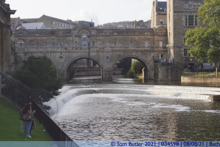 Photo ID: 034598, Bridge and Weir, Bath, England