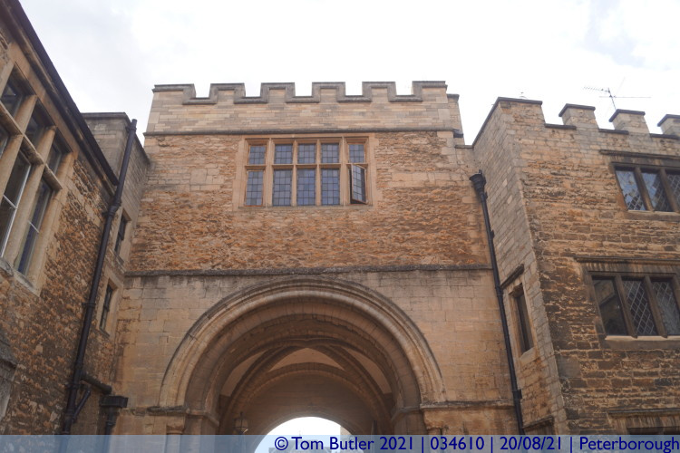 Photo ID: 034610, Cathedral Gatehouse, Peterborough, England