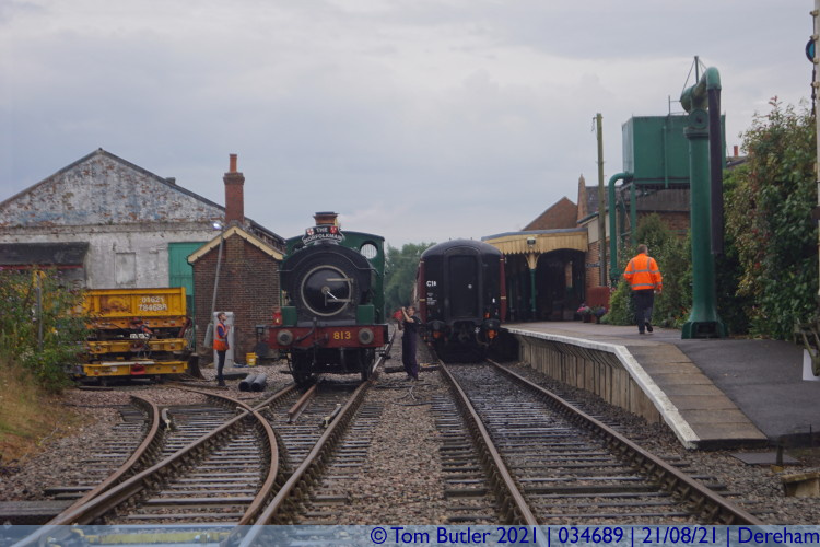 Photo ID: 034689, End of the line, Dereham, England
