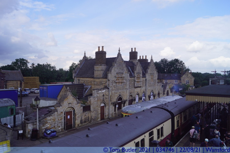 Photo ID: 034746, View over the station, Wansford, England