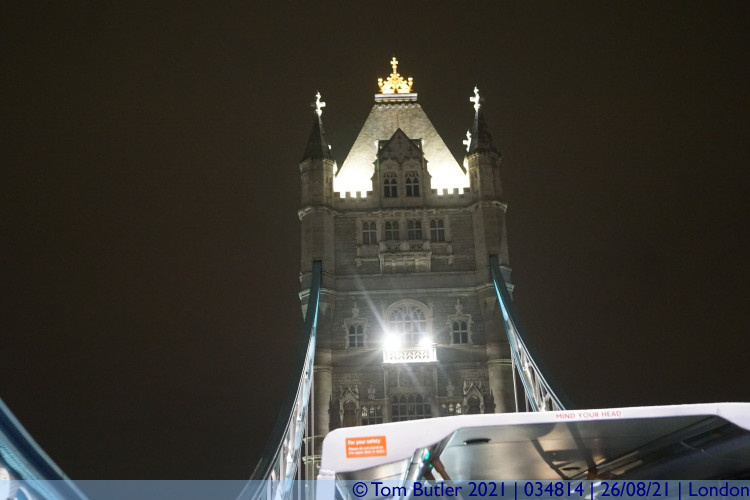 Photo ID: 034814, Crossing Tower Bridge, London, England