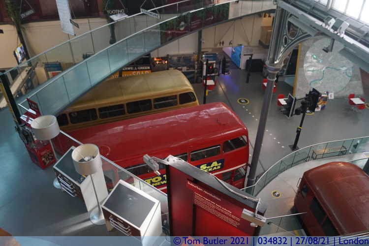 Photo ID: 034832, Inside the transport museum, London, England