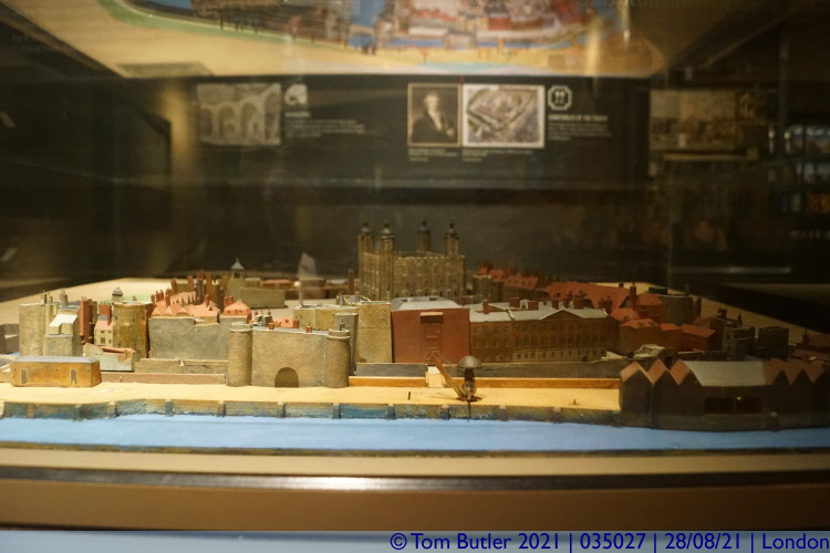 Photo ID: 035027, Model of the tower complex, London, England