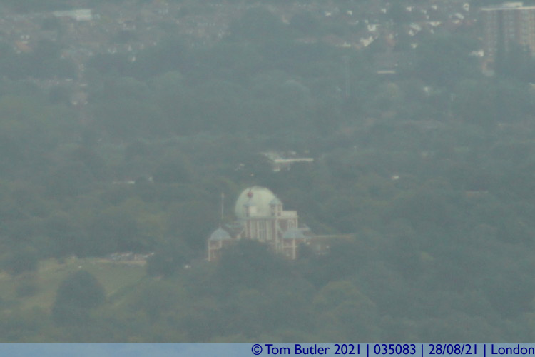 Photo ID: 035083, Royal Observatory in the distance, London, England