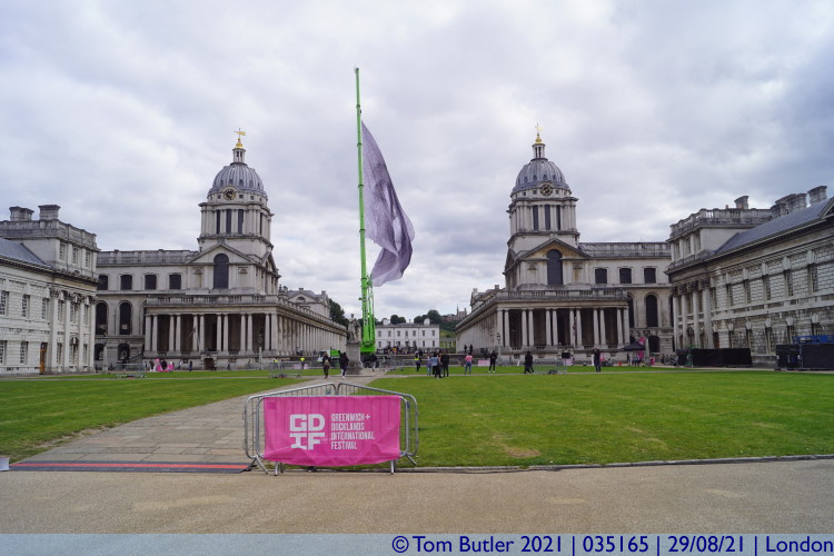 Photo ID: 035165, Old Royal Naval College, London, England