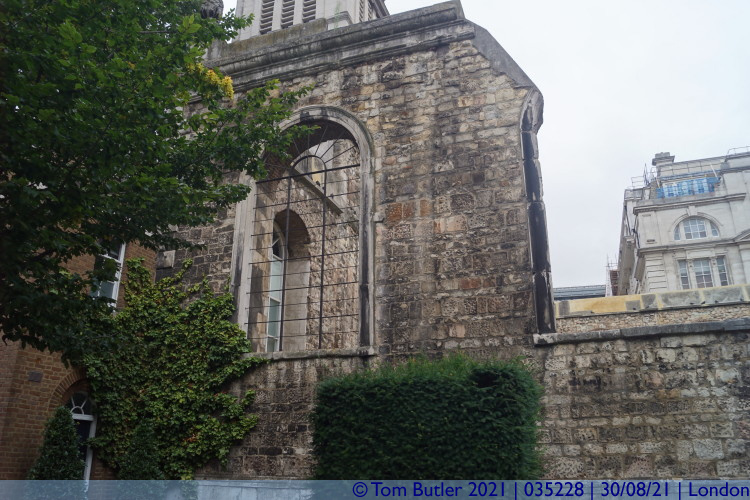 Photo ID: 035228, The ruins of Christchurch Greyfriars, London, England