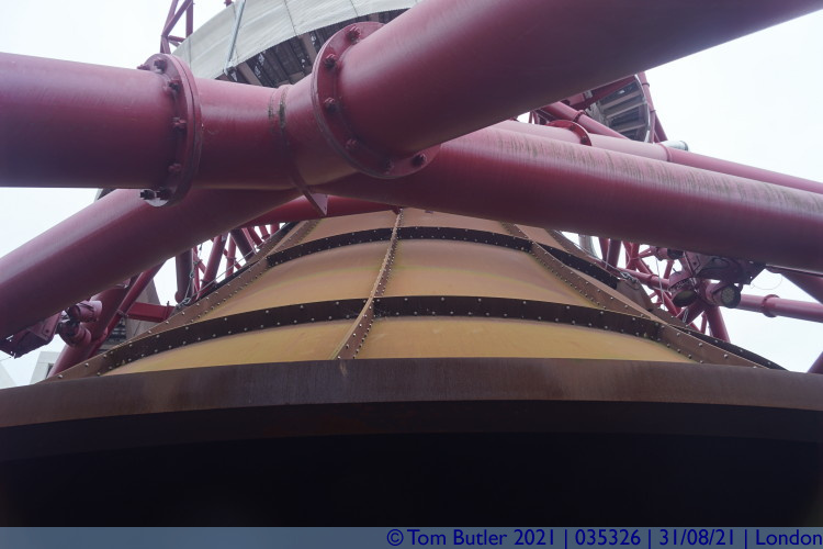 Photo ID: 035326, ArcelorMittal Orbit and blast furnace, London, England