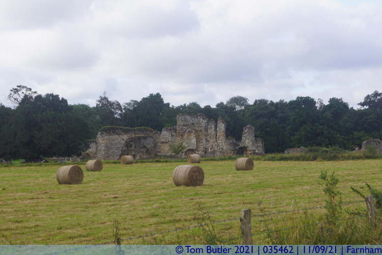 Photo ID: 035462, Ruins of Waverley Abbey, Farnham, England