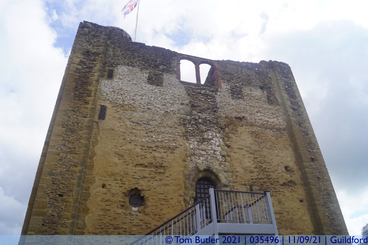 Photo ID: 035496, Guildford Castle Keep, Guildford, England