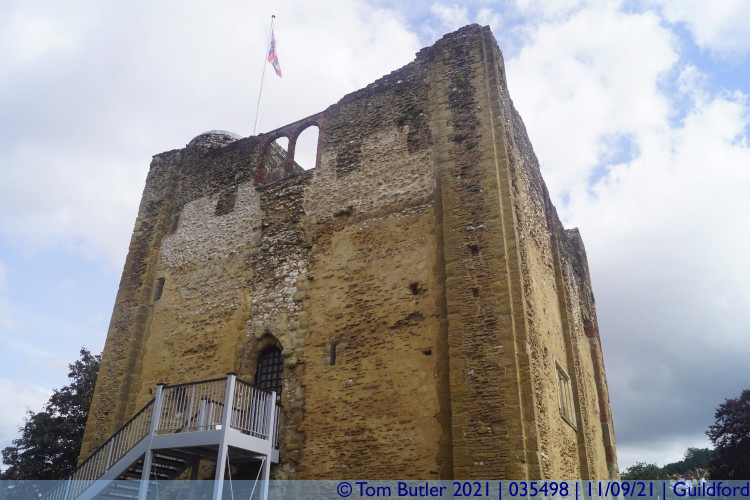 Photo ID: 035498, Castle Keep, Guildford, England