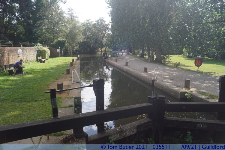 Photo ID: 035511, Millmead Lock, Guildford, England
