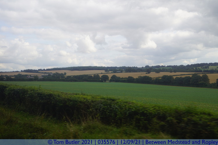 Photo ID: 035576, Rolling countryside, Between Medstead and Ropley, England