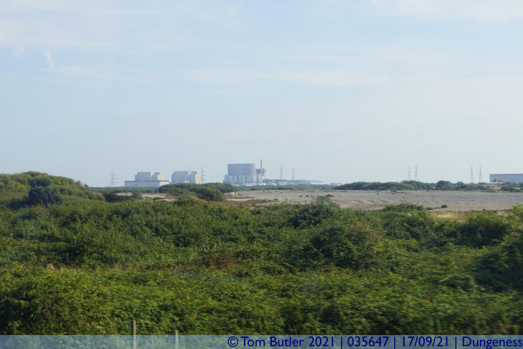 Photo ID: 035647, View to the nuclear power station, Dungeness, England