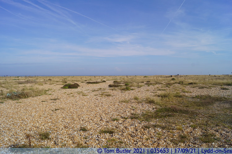 Photo ID: 035653, Looking across the beach, Lydd-on-Sea, England