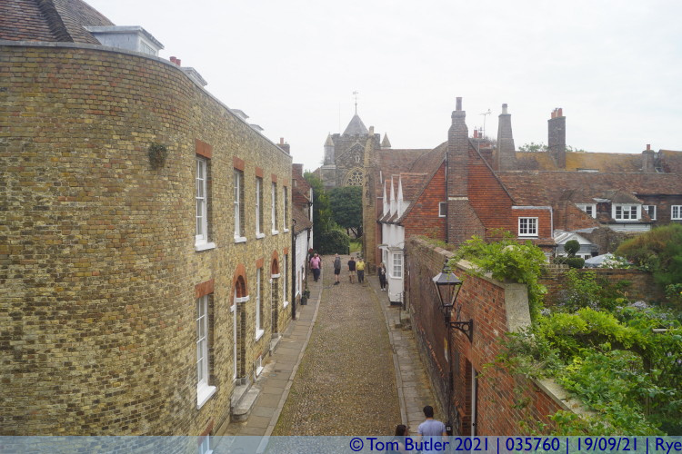Photo ID: 035760, View from Lamb House, Rye, England