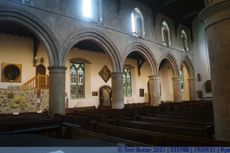 Photo ID: 035788, Inside St Mary's, Rye, England