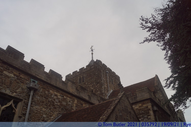 Photo ID: 035792, Church tower, Rye, England