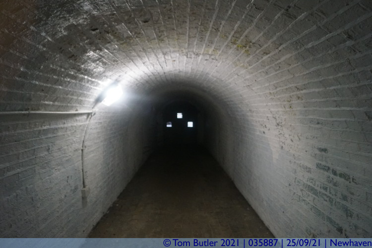 Photo ID: 035887, Tunnel to the eastern guns, Newhaven, England