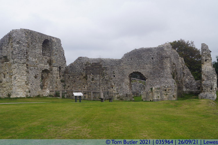 Photo ID: 035964, Lewes Priory ruins, Lewes, England