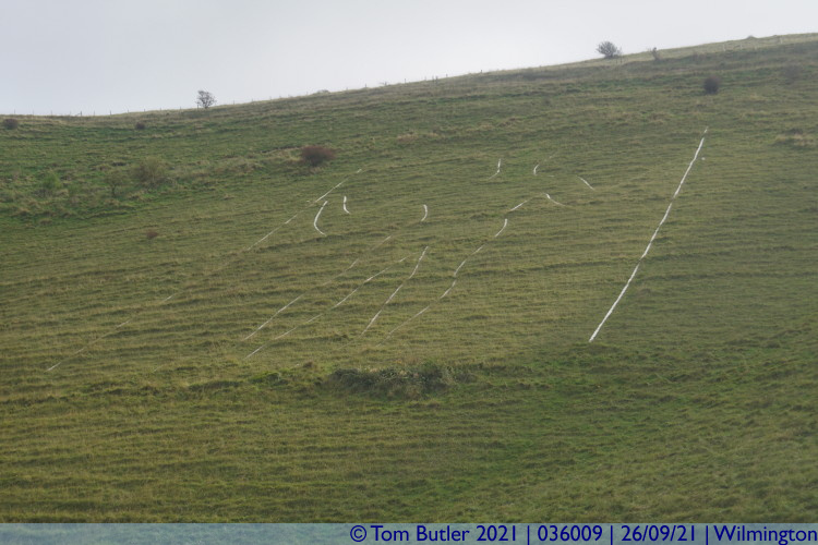 Photo ID: 036009, View of the Long Man, Wilmington, England