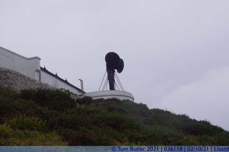 Photo ID: 036118, Fog Horns, Lizard, Cornwall
