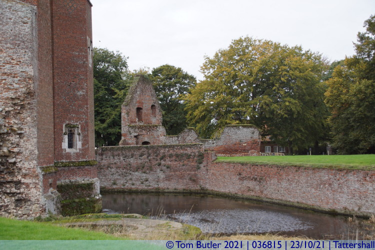 Photo ID: 036815, Moat and Stable Block, Tattershall, England