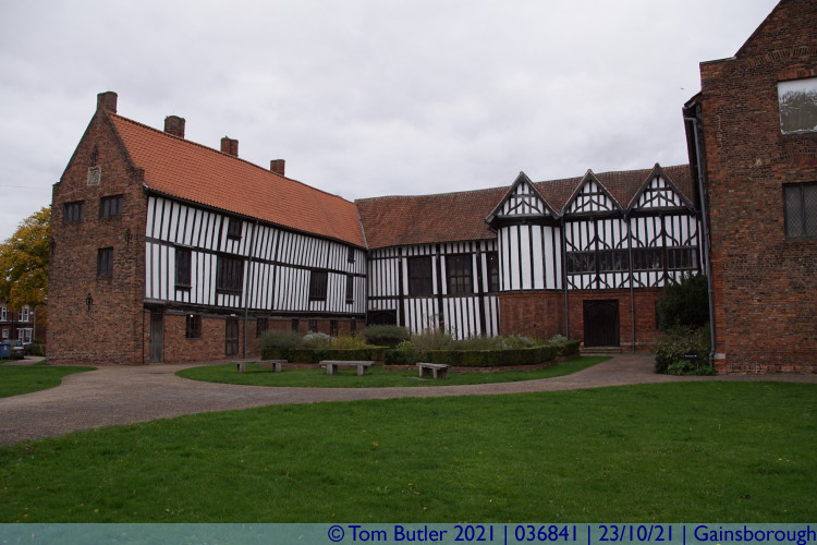 Photo ID: 036841, Oldest parts of Old Hall, Gainsborough, England
