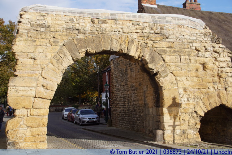 Photo ID: 036873, Roman Arch, Lincoln, England