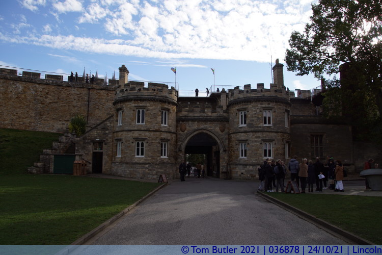 Photo ID: 036878, Castle gateway, Lincoln, England