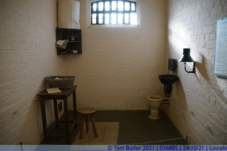 Photo ID: 036885, A women's cell, Lincoln, England