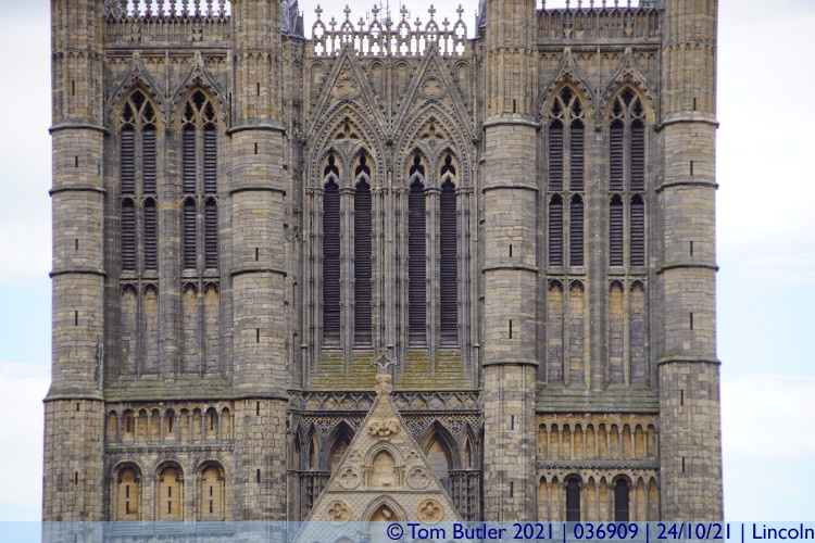 Photo ID: 036909, Towers of the Cathedral, Lincoln, England