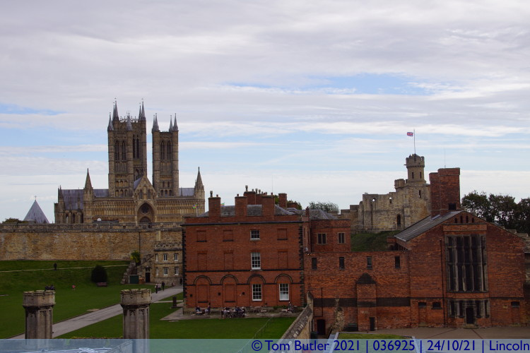 Photo ID: 036925, View from the walls, Lincoln, England