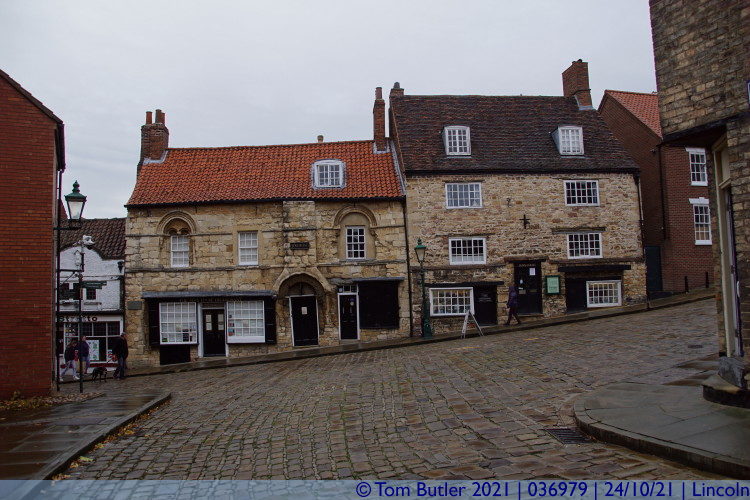 Photo ID: 036979, On Steep hill, Lincoln, England