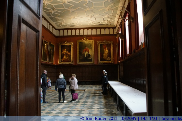 Photo ID: 037049, Entering the Great Hall, Sevenoaks, England