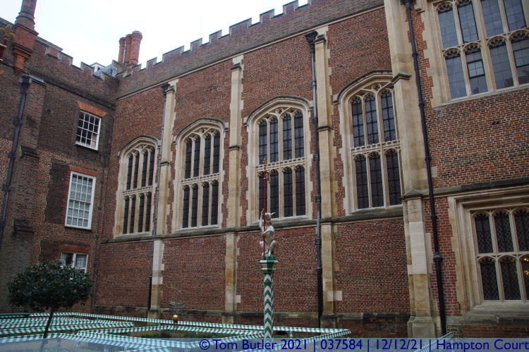 Photo ID: 037584, Outside of The Chapel Royal, Hampton Court, England